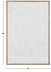 Safavieh The Minimalist, 24 X 36, Framed Wall Art, WLA2071 - White