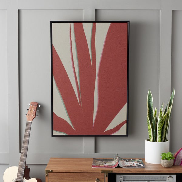 Safavieh Cordyline Fine, 24 X 36, Framed Wall Art, WLA2072 - Multi