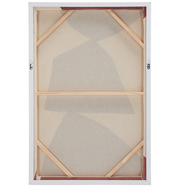 Safavieh Red Rocks, 24 X 36, Framed Wall Art, WLA2073 - Red / Beige