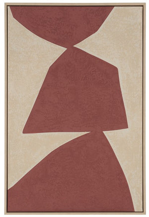 Safavieh Red Rocks, 24 X 36, Framed Wall Art, WLA2073
