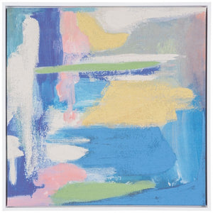 Safavieh Candy Skies, 24 X 24, Framed Linen Canvas, WLA2080