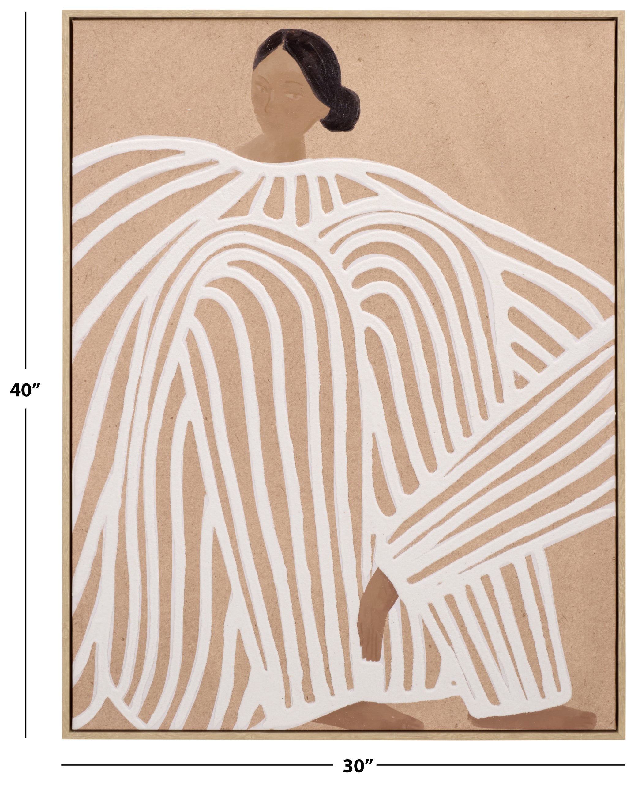 TAN / WHITE