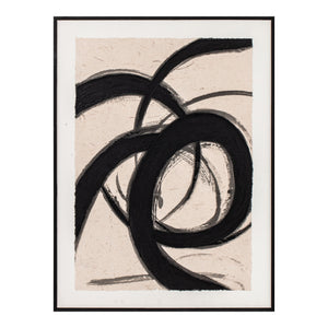 Moe's Home Collection - Poet 2 Framed Painting - WP-1305-37