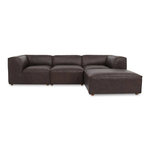 Moe's Home Collection - Form Lounge Modular Sectional Espresso Brown - XQ-1005-20