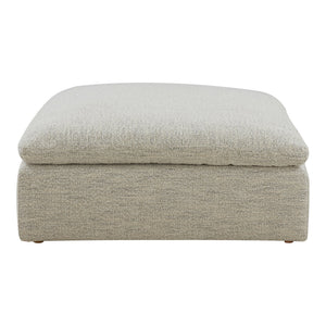 Moe's Home Collection - Clay Ottoman Performance Fabric Coastside Sand - YJ-1002-49