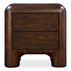 Moe's Home Collection - Rowan Nightstand Dark Brown YR-1016-20