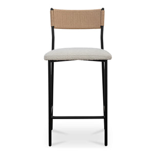 Moe's Home Collection - Foley Counter Stool White - ZT-1046-18