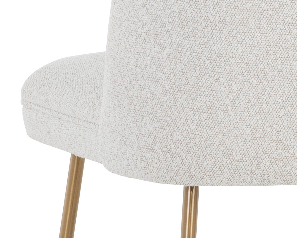 Kelty Counter Stool - Gold  Copenhagen White