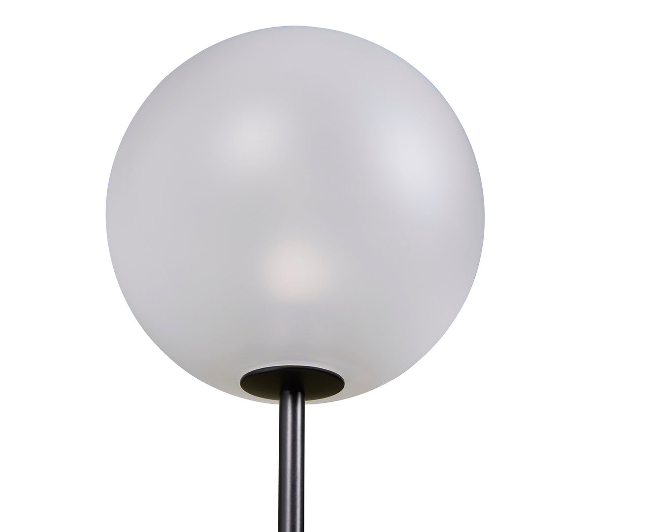 Izora Sconce - Black  Frosted