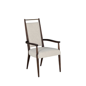 Gabby - Highland Oak High Back Dining Arm Chair - Dusk - SCH-175987