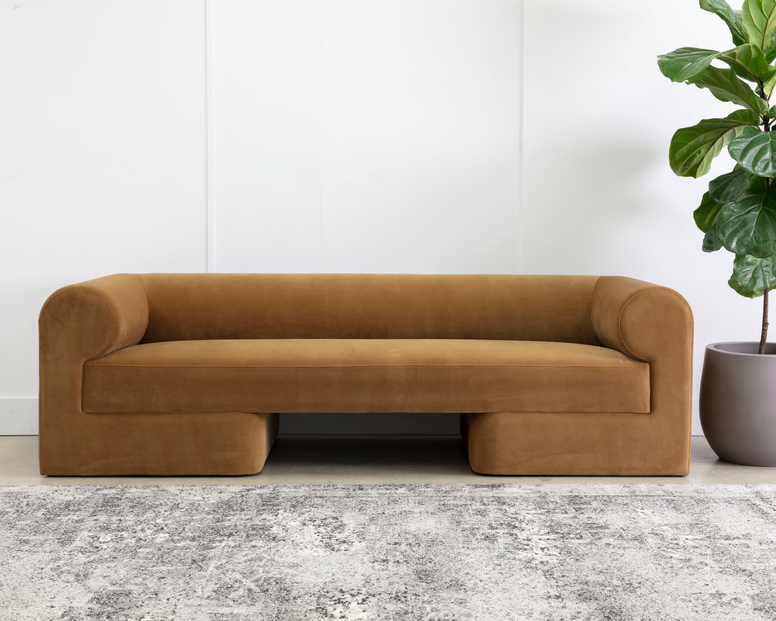 Ionic Sofa - Meg Gold