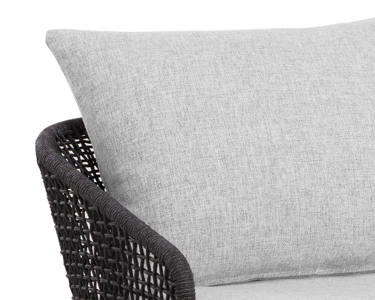 Capri Lounge Chair - Smoke Grey  Copacabana Marble