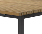 Geneve Extension Dining Table  Natural -
