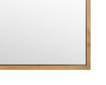 Calabasas Wall Mirror - Rustic Oak