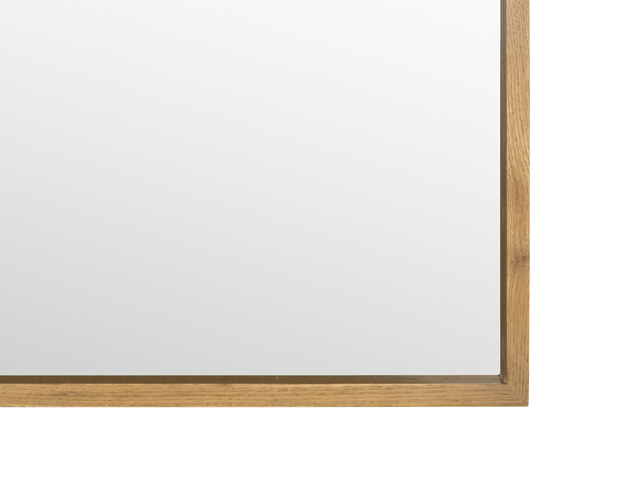 Calabasas Wall Mirror - Rustic Oak