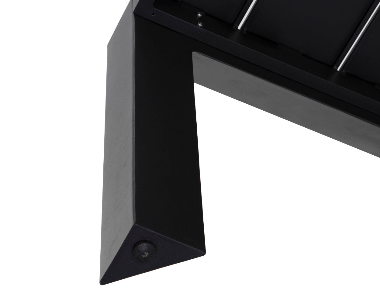 Merano Dining Table - 70"  Black