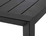 Merano Dining Table - 70"  Black