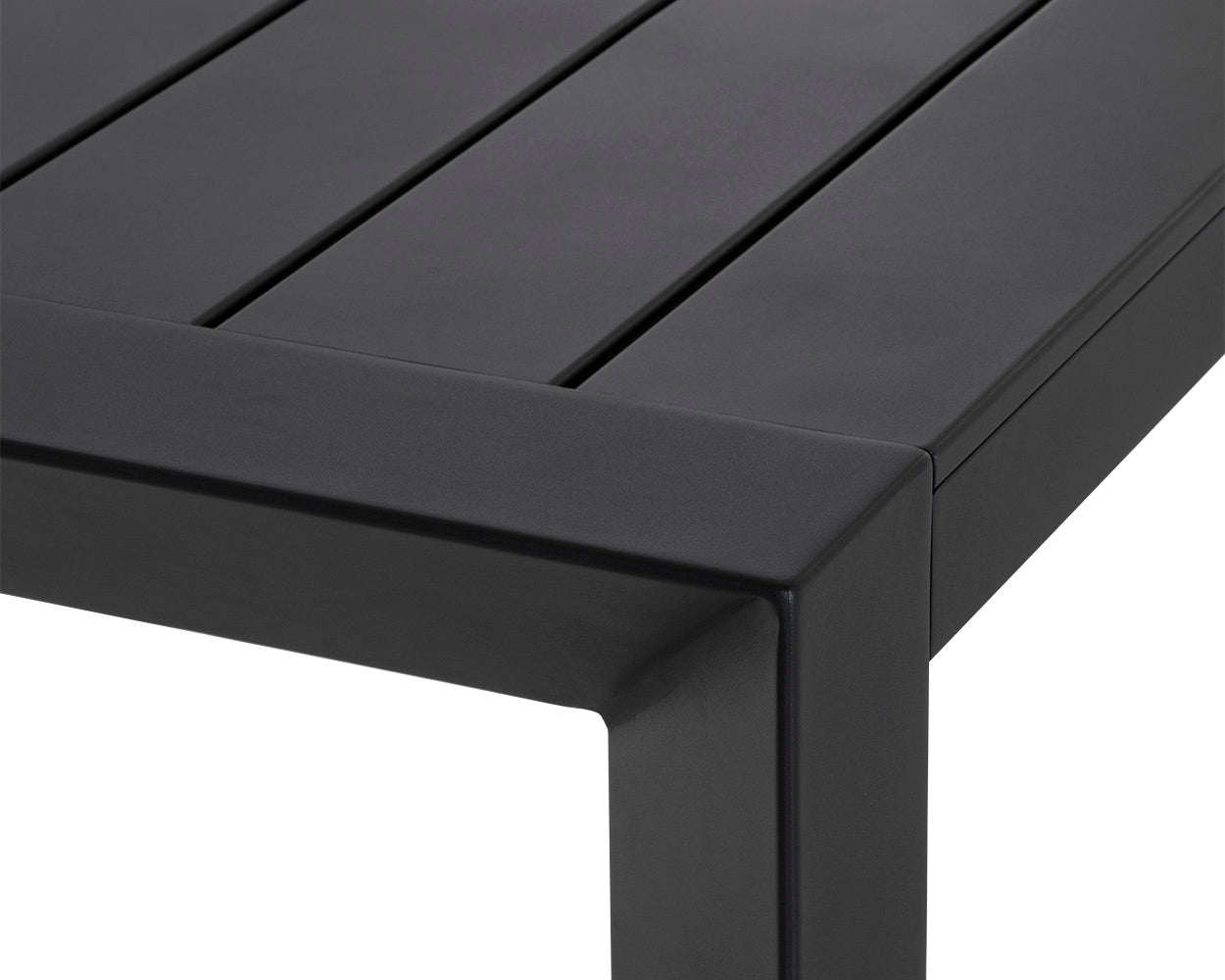 Merano Dining Table - 70"  Black