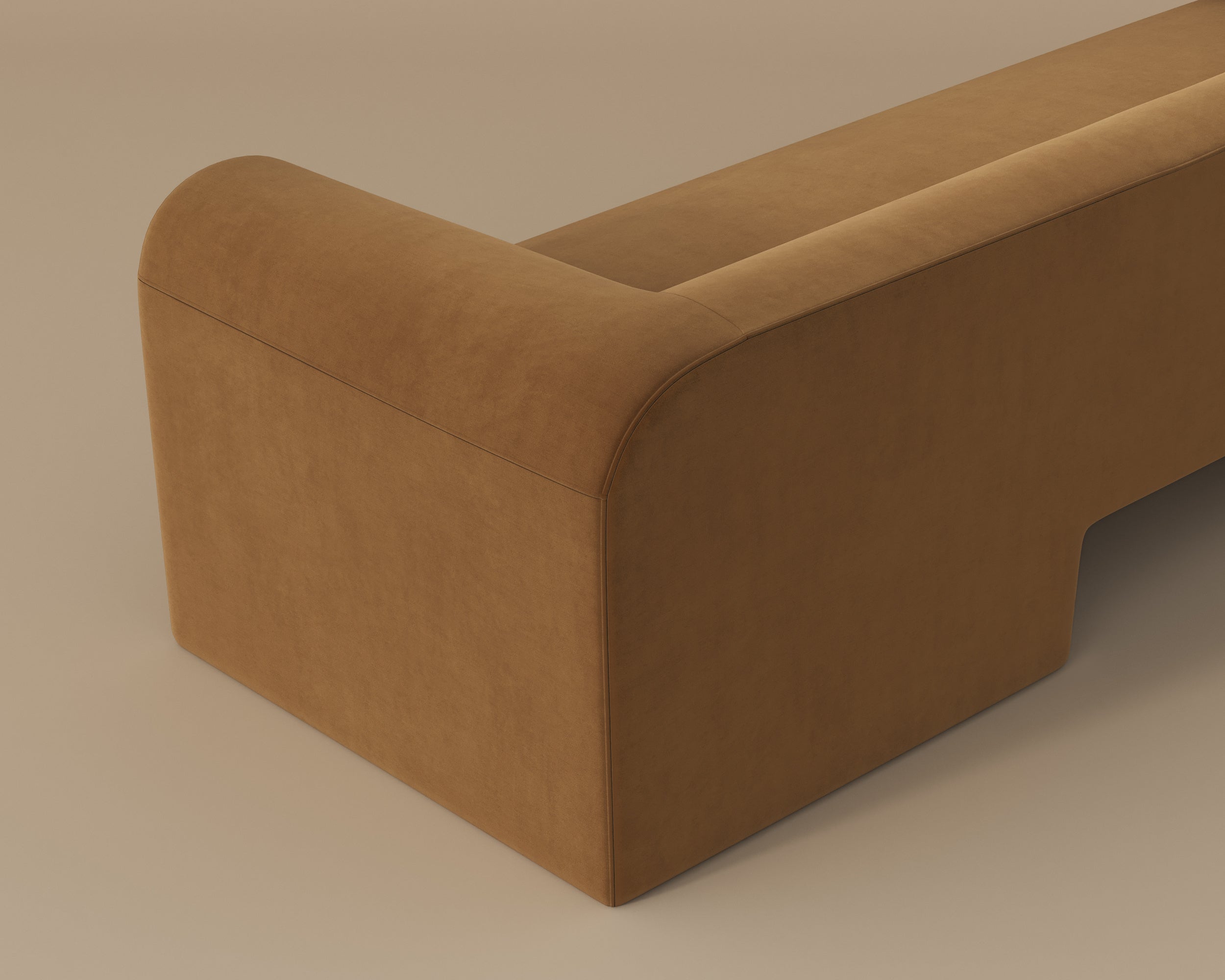 Ionic Sofa - Meg Gold