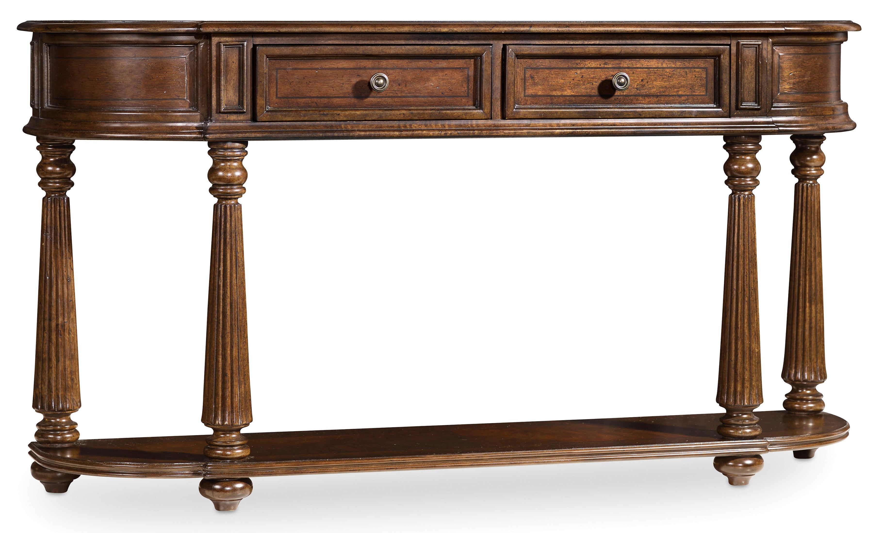 Leesburg Demilune Hall Console | Hooker Furniture - 5381-80151