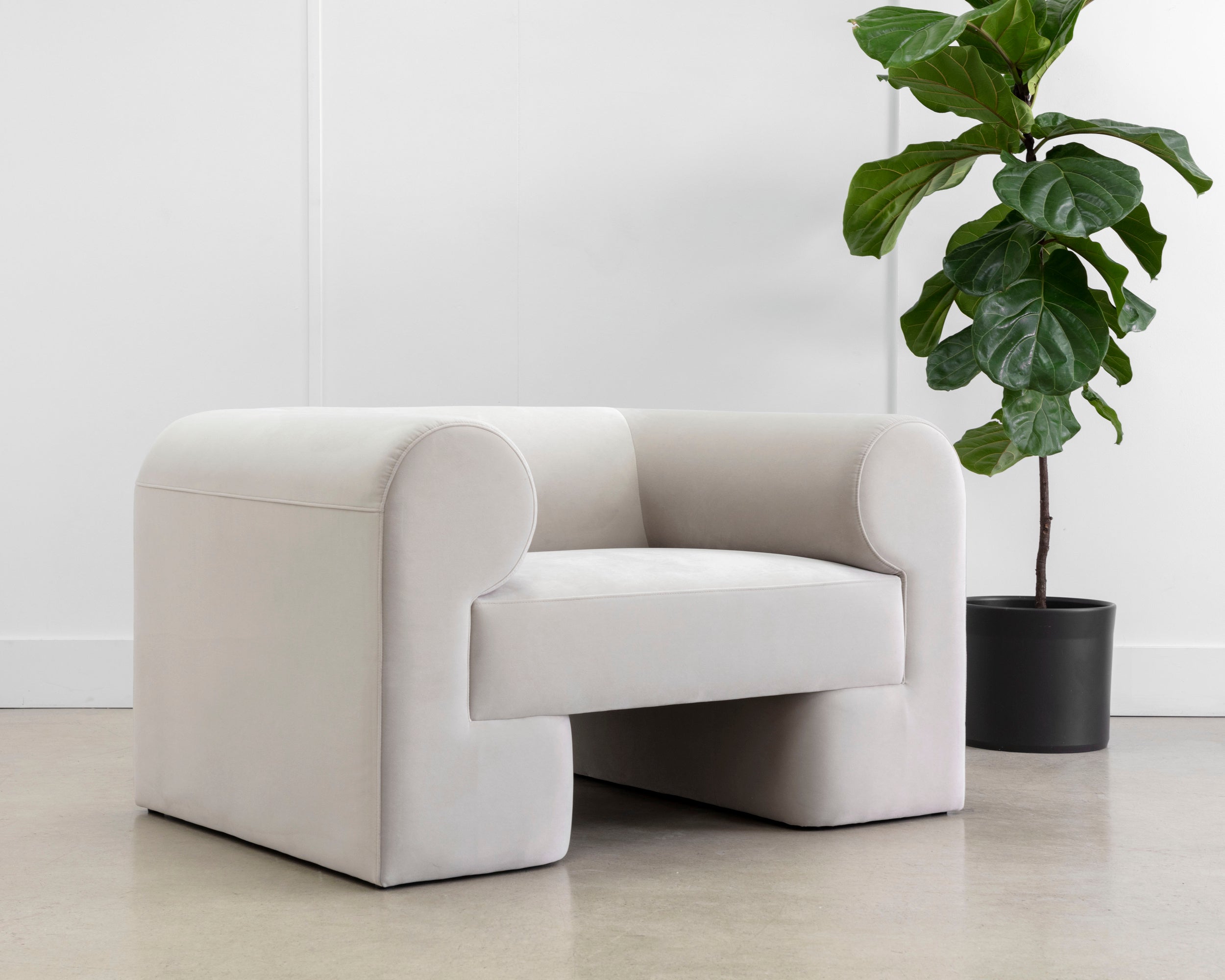 Ionic Armchair - Meg Taupe