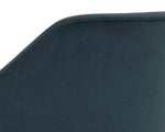 Milton Dining Armchair - Light Wash  Meg Dusty Teal