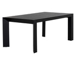 Merano Dining Table - 70"  Black