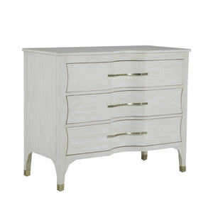 Gabby - Sherman Mindi Chest - 3 Drawers, Cerused White - SCH-168220