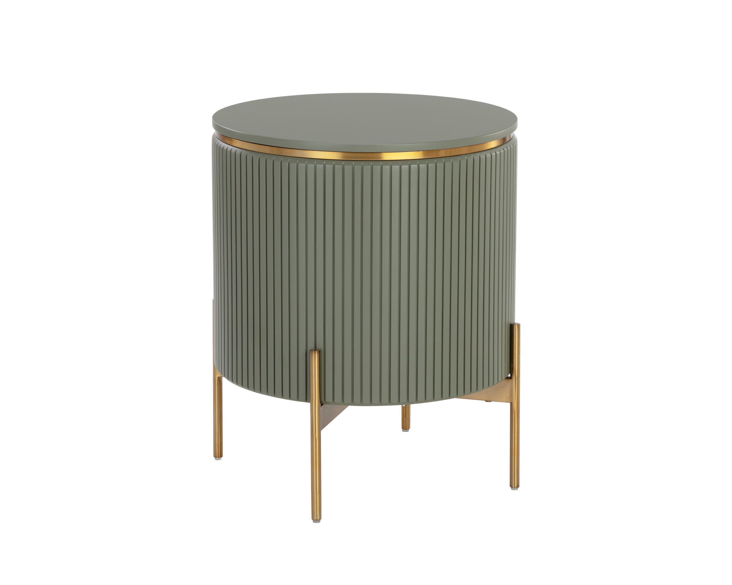 Paloma End Table - Sage Green