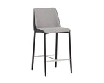 Renee Counter Stool - Armour Grey / Dark Slate