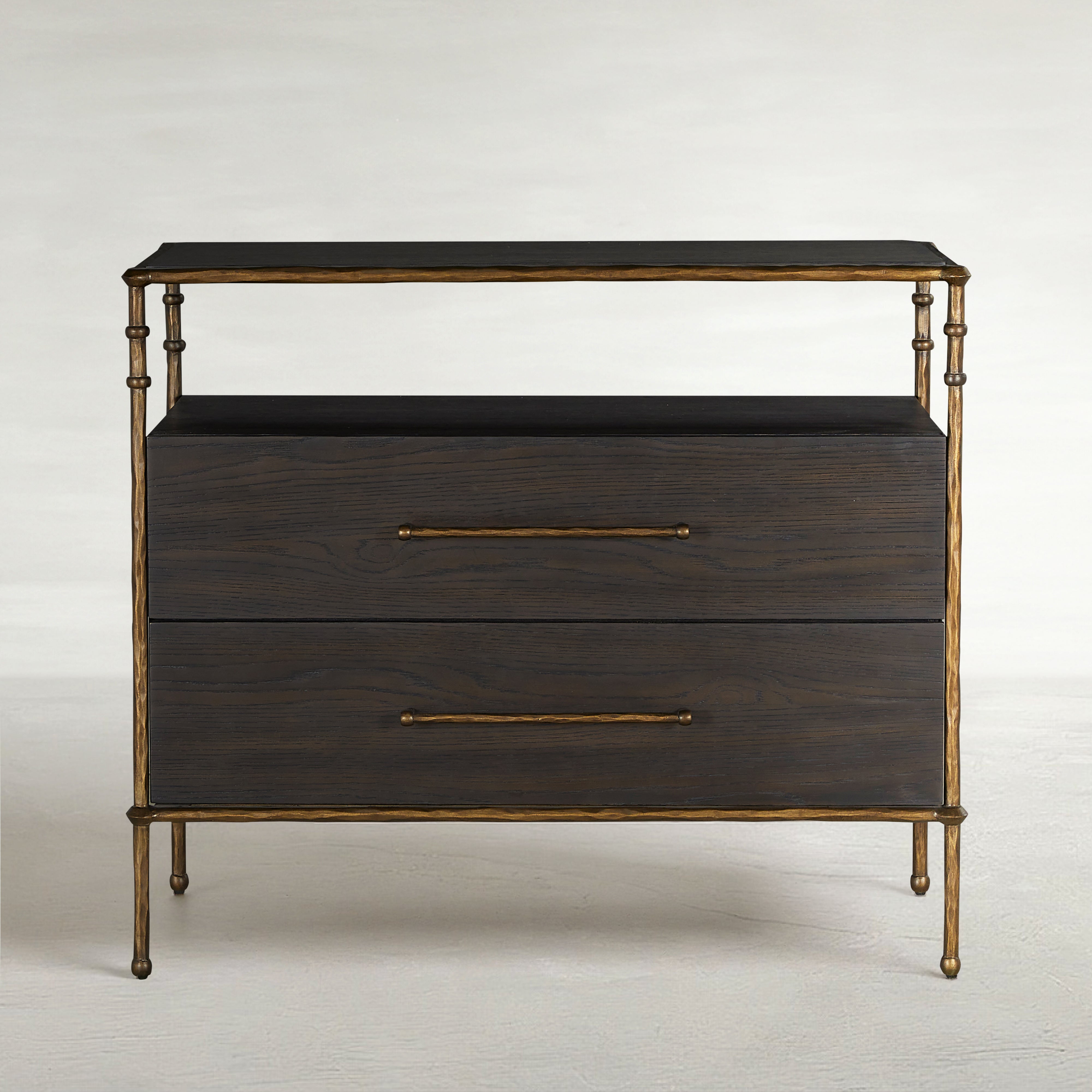 Black/Brass