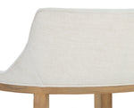 Brylea Barstool - Natural  Heather Ivory Tweed