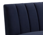Kosovo Banquette - Brown  Abbington Navy