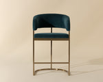 Marris Counter Stool - Gold  Danny Teal