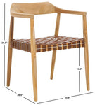 Safavieh Amycus Accent Chair, ACH1202 - Natural / Light Honey