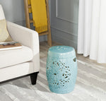 Safavieh Flora Garden Stool, ACS4527 - Blue