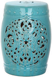 Safavieh Flora Garden Stool, ACS4527 - Blue