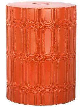 Safavieh Melody Garden Stool, ACS4529 - Orange