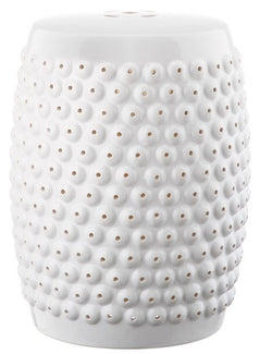 Safavieh Stella Nail Head Stool, ACS4530 - White