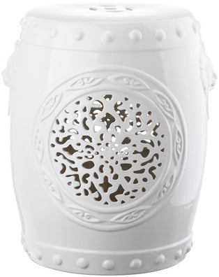 Safavieh Flower Drum Garden Stool, ACS4532 - Antique White