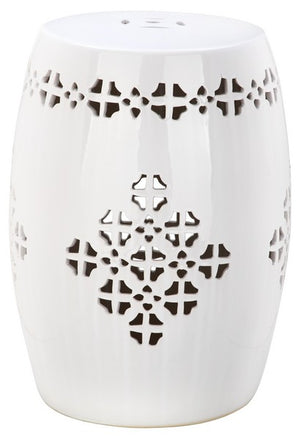 Safavieh Quatrefoil Garden Stool, ACS4535