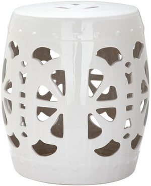 Safavieh Stencil Blossom Garden Stool, ACS4536