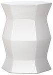 Safavieh Modern Hexagon Garden Stool , ACS4542 - White