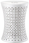 Safavieh Camilla Garden Stool, ACS4550 - White