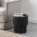 Safavieh Cordiz, 14.25 Inch, Ceramic Garden Stool, ACS4593 - Matte Black
