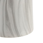 Safavieh Noldita, 15.75 Inch, Ceramic Garden Stool, ACS4607 - White Marble