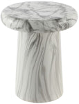 Safavieh Noldita, 15.75 Inch, Ceramic Garden Stool, ACS4607 - White Marble