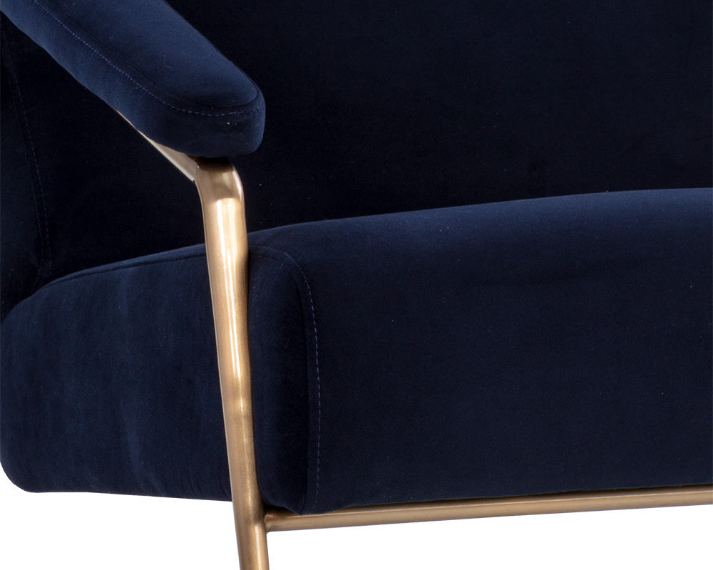 Tutti Lounge Chair - Abbington Navy
