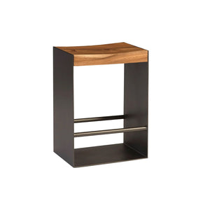 Phillips Collection - Iron Frame Counter Stool, Natural - TH97640