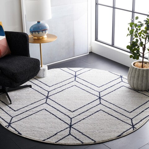 Safavieh Adirondack 241 Grey Rug, ADR241 - Light Grey / Navy